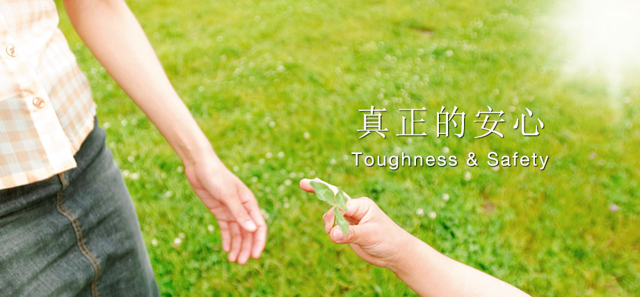 真正的安心 Toughness & Safety